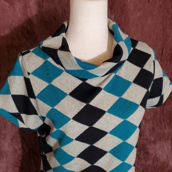 Funky People Stylish Geometric Patterned Women's Dress - Picture 2 of 5